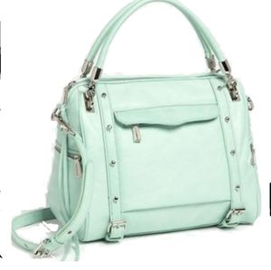 Rebecca Minkoff Mint Coloured Cupid Satchel